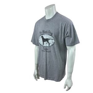 The Black Dog Tavern Martha’s Vineyard T-Shirt Gray Graphic Tee Men’s Size XL